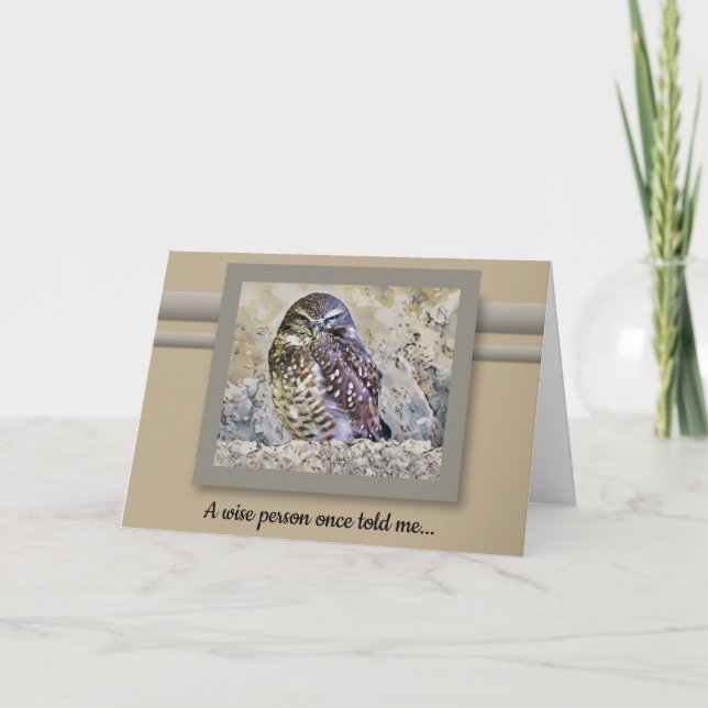 You Don't have to Grow Up! Birthday Card Karte (Vorderseite)