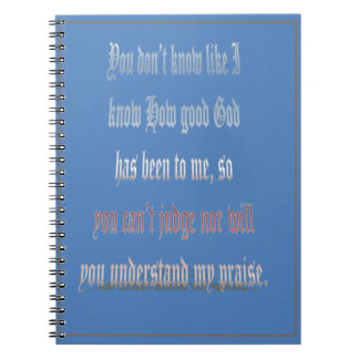 You Don't Know - Journal Notizblock