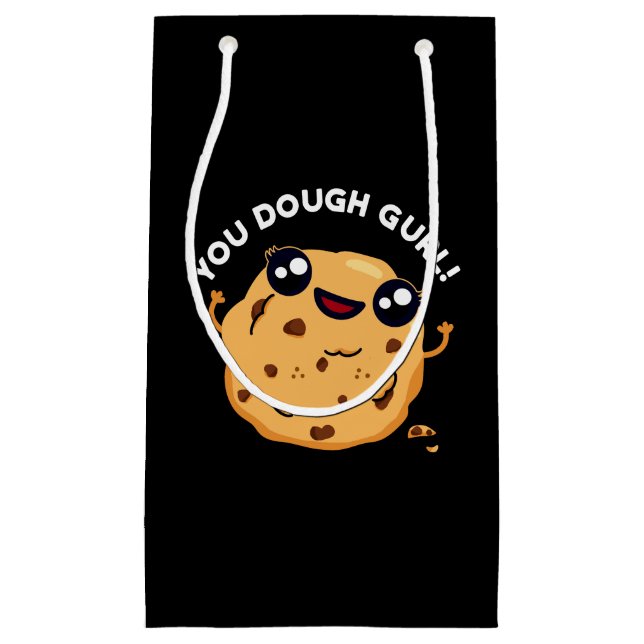 You Dough Gurl Funny Baking Pub Dark BG Kleine Geschenktüte (Vorderseite)