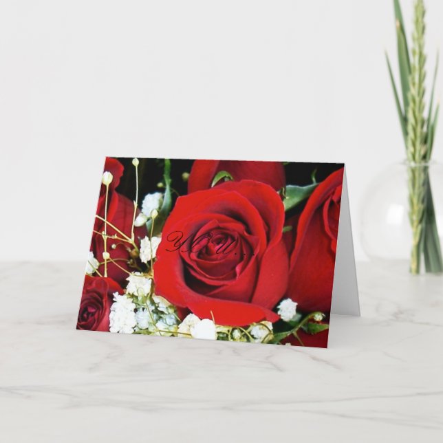 YOU  FEIERTAGSKARTE (Vorderseite)