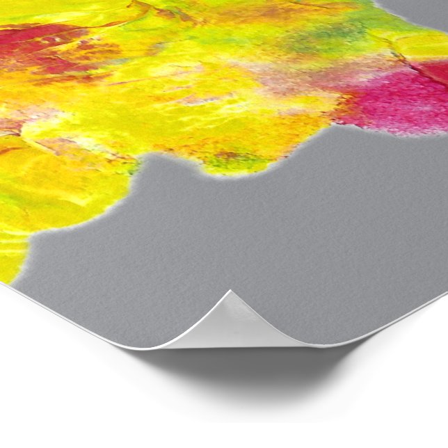 You Give Me Butterflies Poster (Ecke)