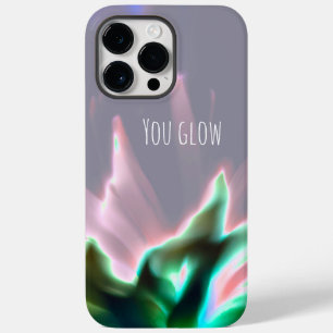 "You Glow" Abstrakte Blumenkunst Case-Mate iPhone 14 Pro Max Hülle