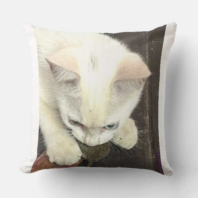 You Got Me!, Funny Anniversary Throw Pillow Kissen (Vorderseite)