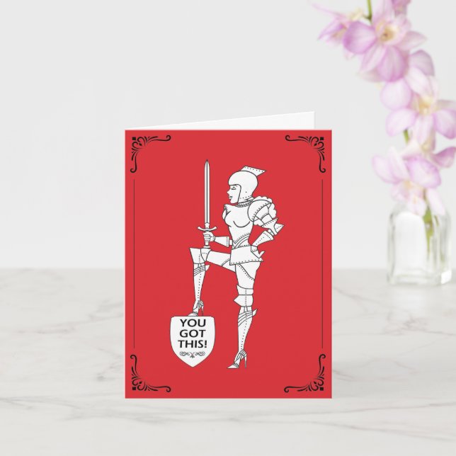 "YOU GOT THIS!"  Card Karte (Orchidee)