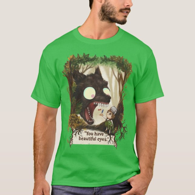 You have beautiful eyes over the garden wall T-Shirt (Vorderseite)