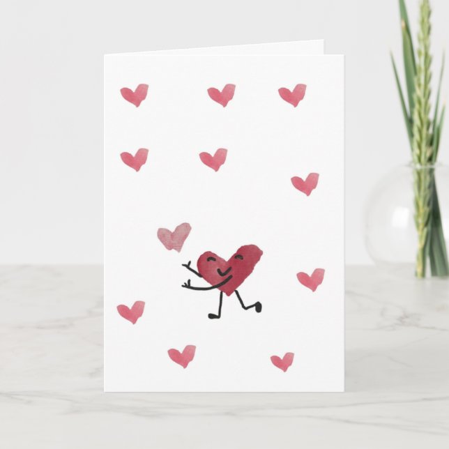 You Have Captured My Heart Valentine's Day Card Karte (Vorderseite)
