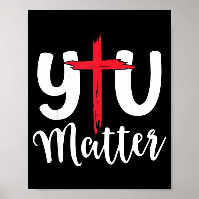 You Jesus Christian Religious Faith  Poster (Vorne)