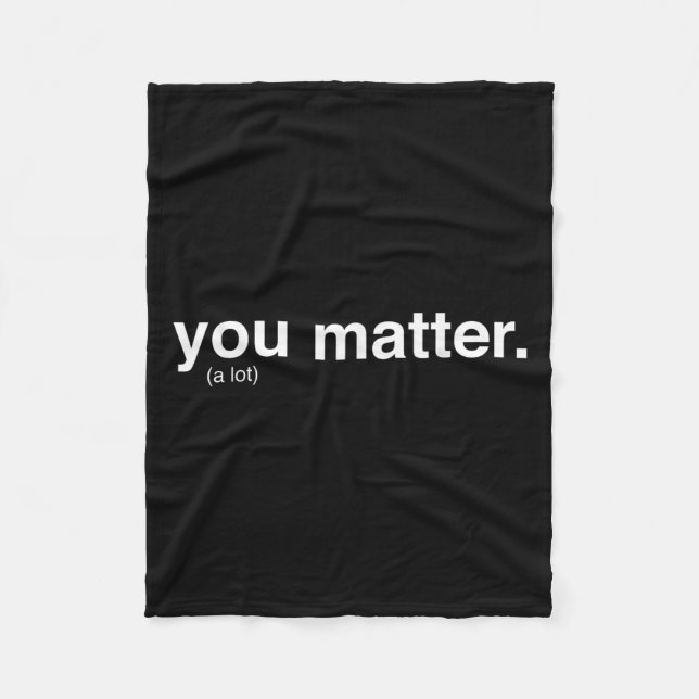 You Kindness A Lot  Fleecedecke (Vorderseite)