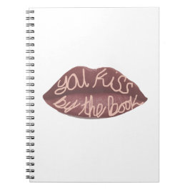 "You Kiss by Book" R+J Zitat Notizblock