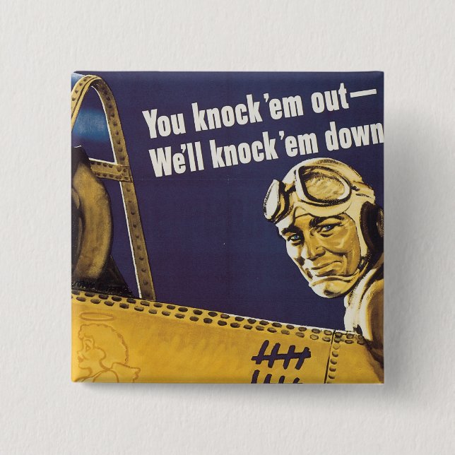You Knock 'Em Out Button (Vorderseite)