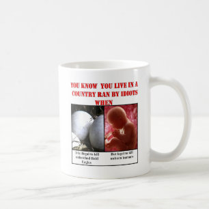 YOU KNOW YOU LIVE IN A COUNTRY RAN BY IDIOTS WHEN KAFFEETASSE