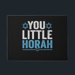 You Little Horah Hanukkah Funny Jewish Saying Gift Fußmatte<br><div class="desc">chanukah, menorah, hanukkah, dreidel, jewish, Chrismukkah, holiday, horah, christmas, </div>