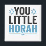 You Little Horah Hanukkah Funny Jewish Saying Gift Magnet<br><div class="desc">chanukah, menorah, hanukkah, dreidel, jewish, Chrismukkah, holiday, horah, christmas, </div>
