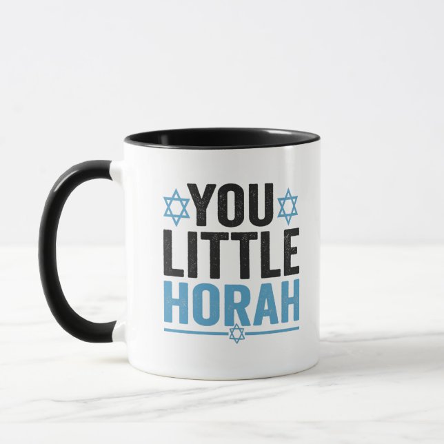 You Little Horah Hanukkah Funny Jewish Saying Gift Tasse (Links)