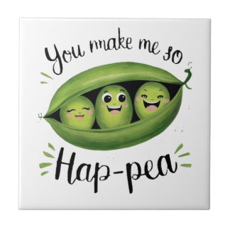 You Make Me So Hap-pea Fliese