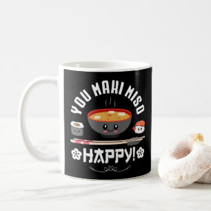 You Maki Miso Happy - Japanisch Noodles Niedlich K Kaffeetasse