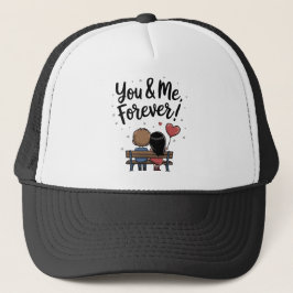 You & Me Forever Romantic Hat Truckerkappe