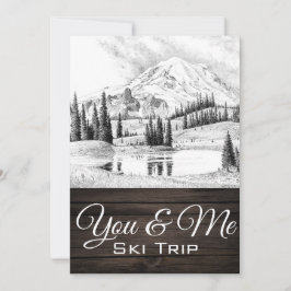 You & Me Winterscape Einladung