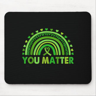 You Mental Health Awareness Rainbow Men Women Kids Mousepad