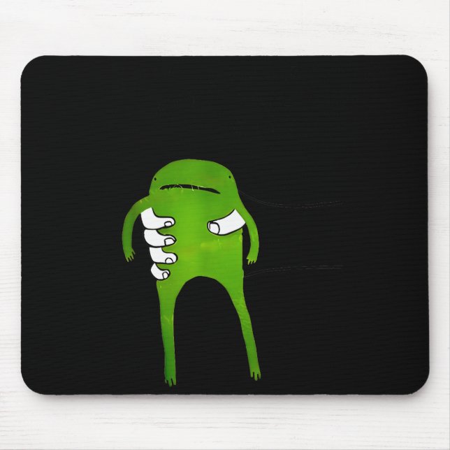 You Must Accept The Frog Funny Meme  Mousepad (Vorne)