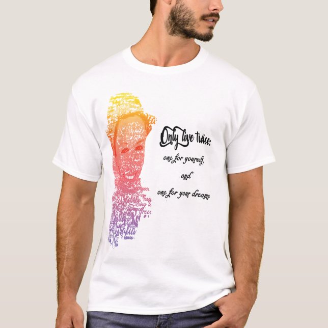 you only live twice T-Shirt (Vorderseite)