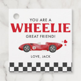 You’re a Wheelie Great Friend Valentine Gift Tag Geschenkanhänger
