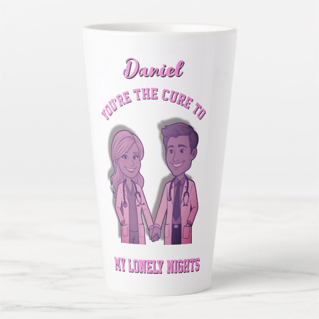 You’re the cure to my lonely nights doctor MD Milchtasse (Vorderseite)