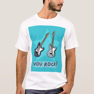 'You rock' Gitarrenshirt T-Shirt