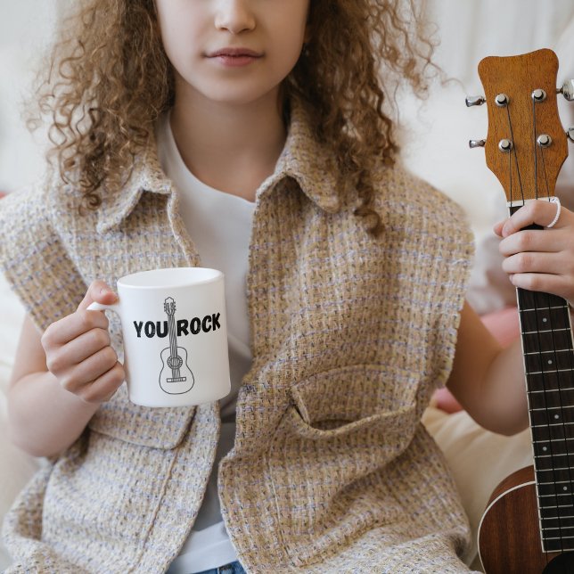 You Rock Guitar Tasse (Von Creator hochgeladen)