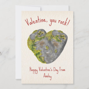 You Rock Heart Kids Classroom Valentine