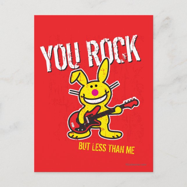 You Rock Postkarte (Vorderseite)