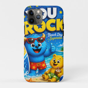 You Rock Tropical Monster Beach Day Collage Case-Mate iPhone Hülle