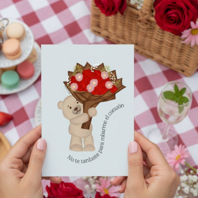 You Stole My Corazon Valentine Card Karte (Von Creator hochgeladen)