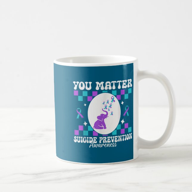 You Suicide Prevention Awareness Women  Kaffeetasse (Rechts)