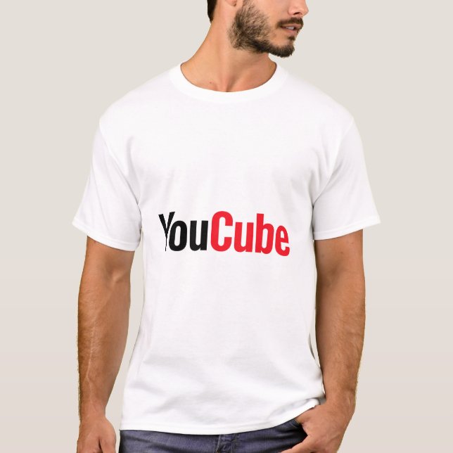 "YouCube "  fake brand  T-Shirt (Vorderseite)