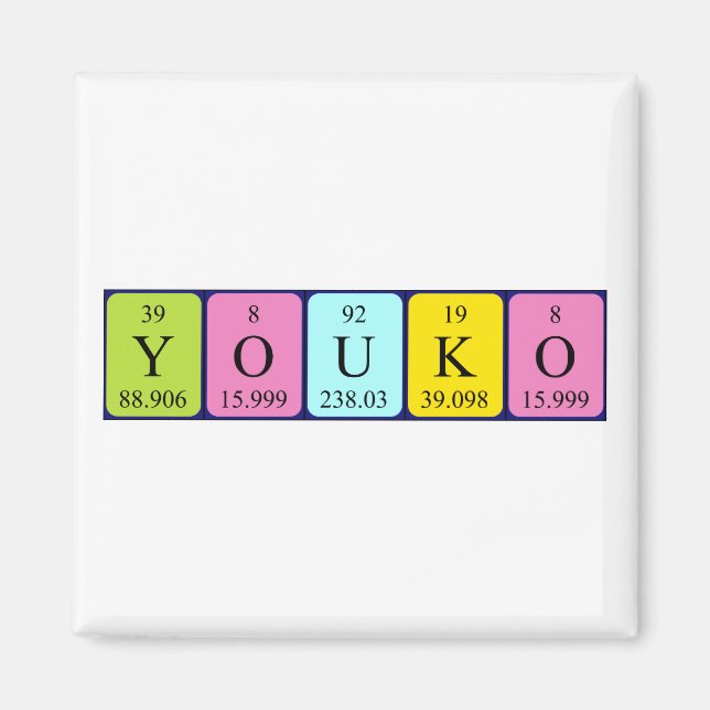 Youko Periodenmagnet Magnet (Vorne)