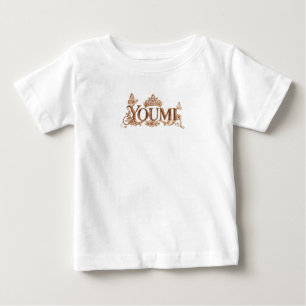 Youmi   Elegantes Luxus-Namensdesign Baby T-shirt