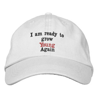 Young Again Hat Bestickte Baseballkappe