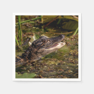 Young Alligator Serviette