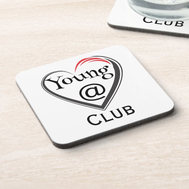 Young at Heart Club Beverage Coaster Getränkeuntersetzer (Linke Seite)