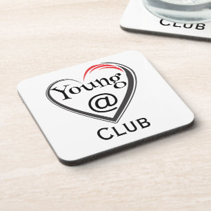 Young at Heart Club Getränkuntersetzer Getränkeuntersetzer
