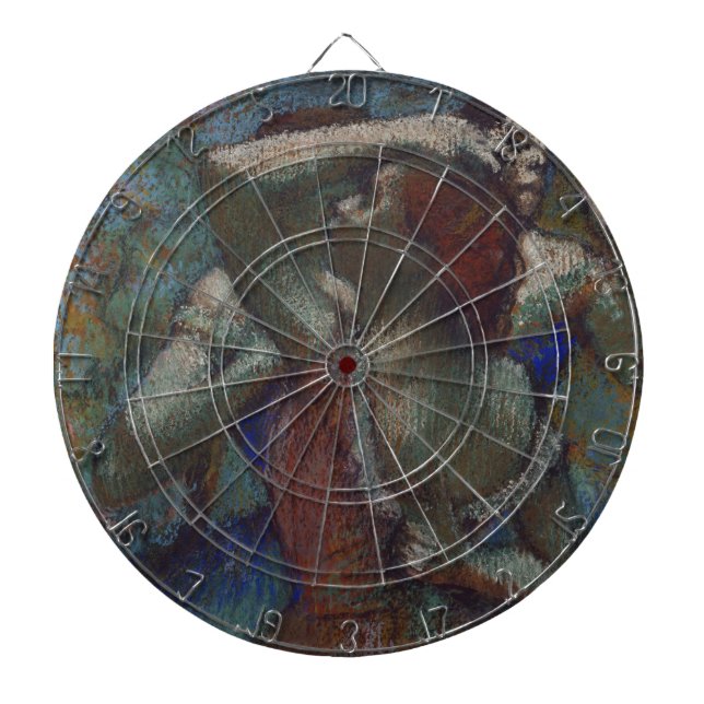 Young Ballet Dancers (Ballerinas) (von Edgar Degas Dartscheibe (vorne)