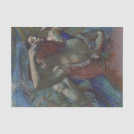 Young Ballet Dancers (Ballerinas) (von Edgar Degas Seidenpapier