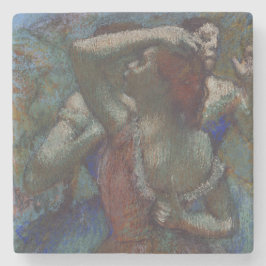 Young Ballet Dancers (Ballerinas) (von Edgar Degas Steinuntersetzer