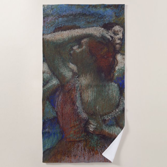 Young Ballet Dancers (Ballerinas) (von Edgar Degas Strandtuch (Vorderseite)