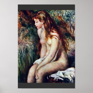 Young Bather von Pierre-Auguste Renoir Poster