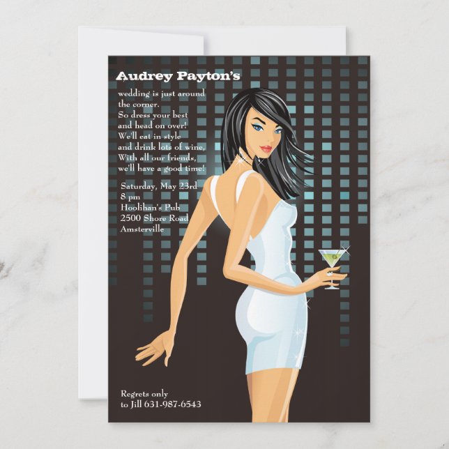 Young Beauty Einladung (Vorderseite)