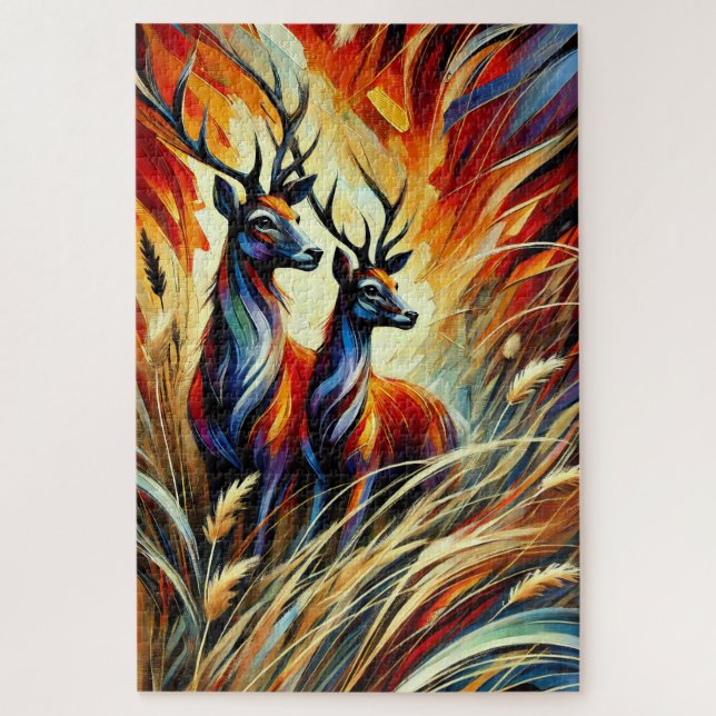 Young Bucks 1000 Piece Puzzle (Vertikal)