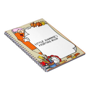 Young Child First Printing Book Notizblock