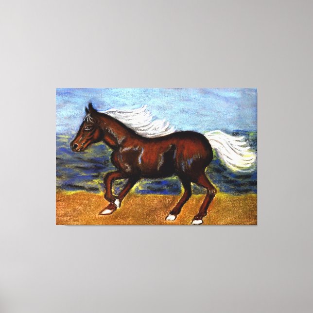Young Colt Leinwanddruck (Vorderseite)